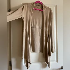 Stylish Faux Suede Top